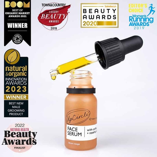 Face Serum with Coffee + Rosehip Oil, UPC